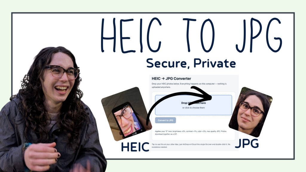SnapSwap HEIC to JPG – Desktop